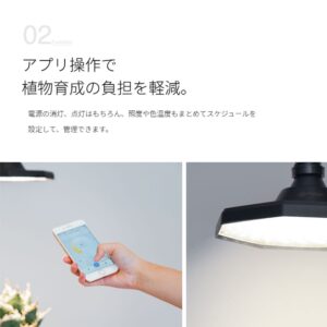 全新日本Barrel 八角形發光 植物補光燈 ROKI-Octagon-50W - Image 7